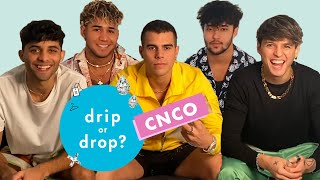 Boy Band CNCO Reveals the Best Dresser Out of the Group  Drip Or Drop  Cosmopolitan [upl. by Notnek]