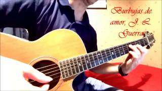 Burbujas de amor Juan Luis Guerra cover guitarra fingerstyle [upl. by Paule]