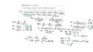 Signals and systems video 15 Exam Jan 2024 differential amp difference eqs  Laplace  Ztransform [upl. by Potash783]