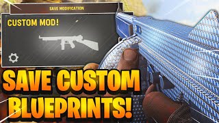 VANGUARD How to Create quotCUSTOM BLUEPRINTSquot In the GUNSMITH How to Save Custom BlueprintsMods [upl. by Yasdnyl]