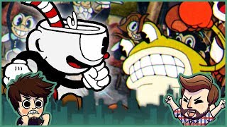 Cuphead DLC  Full Game 2Player 100 Walkthrough [upl. by Dhar]