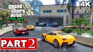 GTA 5 ONLINE The Contract DLC Gameplay Walkthrough Part 2 4K 60FPS PC ULTRA  No Commentary [upl. by Terryl139]