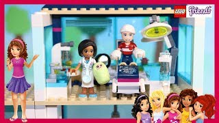 Lego Friends  Heartlake Krankenhaus TEIL 2  DEMO  unboxing  deutsch [upl. by Sainana867]