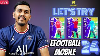 eFootball24 Mobile Lets Try New Nominating Players🔥🔴LIVE [upl. by Assela]