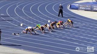 U13 Boys 100m  Final 1  Asics Australian Little Athletics Championships [upl. by Iphlgenia159]