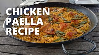 How To Make Chicken Paella  Recipe for Paella [upl. by Blainey]