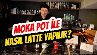 Moka Pot ile Latte Tarifi [upl. by Sherri]