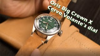 Oris Big Crown X Cervo Volante green dial [upl. by Raynor692]