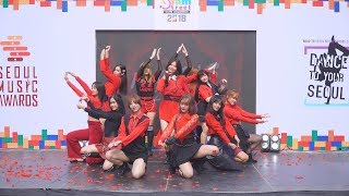 181223 KGIRLS cover IZONE  Intro  La Vie en Rose  Dance To Your Seoul 2018 Final [upl. by Calvina211]