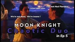 Marc Spector and Steven Grant being a Chaotic charming sibling  Moon Knight S1E5 [upl. by Wakefield748]