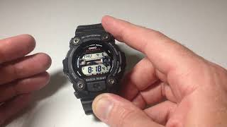 Casio GShock GW7900  Change Time Format 12hr vs 24hr [upl. by Corby]