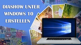 Diashow unter Windows 10 erstellen  Toller Film mit Musik und Animation in 5 Minuten [upl. by Leontyne]