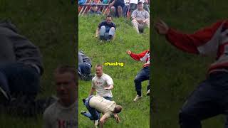 Chasing Cheese Coopers Hill CheeseRolling and Wake 🧀 [upl. by Oidacra889]