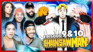 CRAZIEST TRAINING ARC Chainsaw Man Ep 910 REACTION quotBruised amp Batteredquot [upl. by Mrots80]