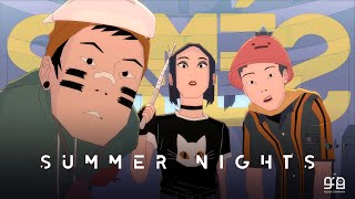 SIAMÉS quotSummer Nightsquot Official Animated Video [upl. by Marlo644]