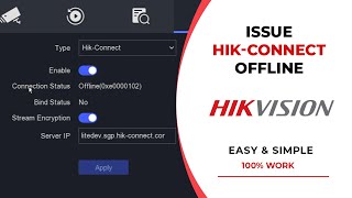 How to Solve Hik Connect Offline Issue  Hikvision [upl. by Eletnahs454]