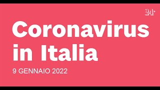 Coronavirus il bollettino del 9 gennaio 2022 [upl. by Shadow]