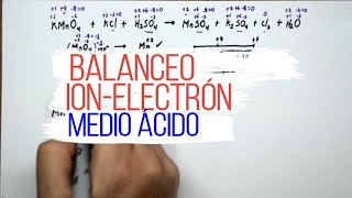 BALANCEO IONELECTRÓN MEDIO ÁCIDO [upl. by Wenonah]