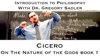 Cicero On the Nature of the Gods book 1  Introduction to Philosophy [upl. by Armalla311]