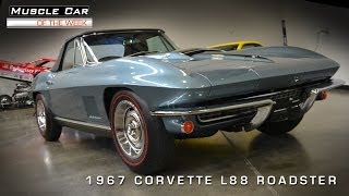 1967 Corvette L88 Roadster Muscle Car Of The Week Video 28 [upl. by Esinrahs]