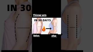 Thinner arms in 30 days armfat shortsfeed fatloss yoga workout challenge weightloss shorts [upl. by Silverman]