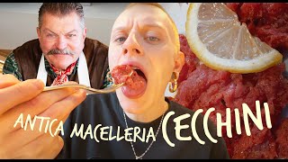 A pranzo da DARIO CECCHINI allANTICA MACELLERIA più famosa dItalia 🥩🍷 [upl. by Eirrak]