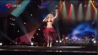 Shakira Hips Dont Lie Live China Concert YouTube [upl. by Ennaehr]