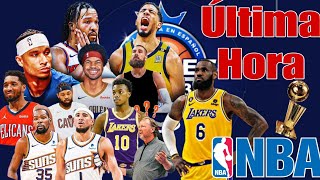 OFICIAL HAY JUEGO 7 CLEVELAND QUIEREN MEJOR ALERTA DE TRASPASO NBA Y MAS LAKERS  PELICANS [upl. by Coleville]