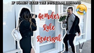 IF INSTAGRAM HUSBANDS WERE ACTUALLY INSTAGRAM WIVES GENDER REVERSAL [upl. by Novyart]