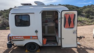 UHaul CT13 Camper Tour Walkthrough [upl. by Imas]