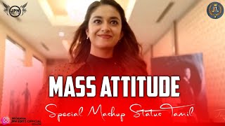 Mass attitude whatsapp status Tamil 💞keerthy SureshMiss india movie [upl. by Ahtabat]