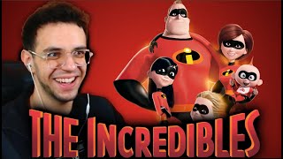 FIRST TIME WATCHING The Incredibles 2004 MOVIE REACTION [upl. by Irtimd]