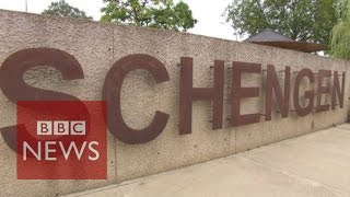 How the Schengen area was created  BBC News [upl. by Natascha]