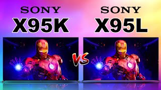 Sony Bravia XR X95K vs Sony X95L full Comparison [upl. by Eintruoc]