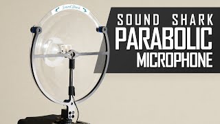 Sound Shark Parabolic Dish Microphone  Capture Distant Sound [upl. by Mikihisa]