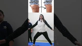 जाँघ और कूल्हे का फ़ैट खत्म करें  HipFat ThighFat antasyogbyindujain fastweightlose [upl. by Lawlor691]