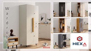 Wardrobe WB101 Assembly  Diy Wardrobe  Stylish Luxurious Wardrobe flipkartindia diyfurniture [upl. by Suriaj997]