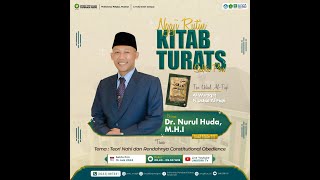 Ngaji Kitab Turats Fun Ushul Al  Fiqh Al  Waraqat Fi Ushul Al  Fiqh Dr Nurul Huda MHI [upl. by Nileuqaj564]