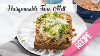 Huisgemaakte Tuna Melt  Lunch Idee  RECIPE [upl. by Ennaehr]