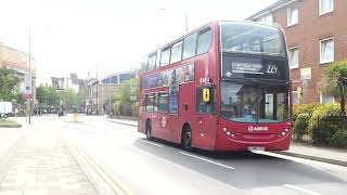 RARE T38 passing Bexleyheath Police Station on the Arriva operated route 229 to Thamesmead [upl. by Reg]