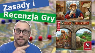 HANSA TEUTONICA BIG BOX  zasady i recenzja gry planszowej [upl. by Zacks]