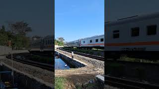 Hunting KA dtaman rasam pwt stasiun purwokerto train short subscribe [upl. by Sonitnatsnok866]