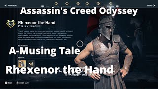 Assassins Creed Odyssey AMusing Tale Main Rhexenor Delian League Cultist Athens [upl. by Nyved]