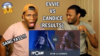 Evvie vs Candice They FIGHT For Their Life  The Finale  The Four REACTION [upl. by Thisbe]