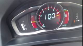 Volvo S60 2015 T5 Acceleration 0140 [upl. by Froma]