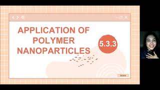 Applications of Polymer Nanoparticles [upl. by Arjun]