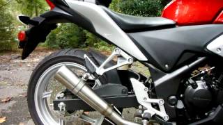 CBR 250R Danmoto exhuast [upl. by Leilani]