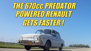 S4 E29 We find out how fast the dual carburetors make the 670 cc Predator powered Renault [upl. by Greenberg]