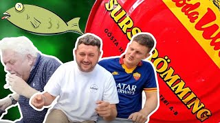 World’s Smelliest Fish Surströmming Challenge  The Fish Stinks [upl. by Gylys]