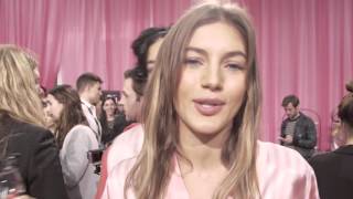 Victorias Secret 2015 Backstage with Valery Kaufman [upl. by Odlanyar]